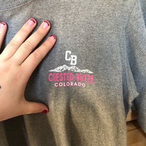 Crested Butte Colorado vacation long sleeve